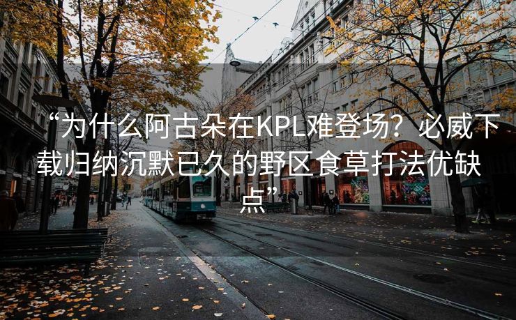 “为什么阿古朵在KPL难登场？必威下载归纳沉默已久的野区食草打法优缺点”